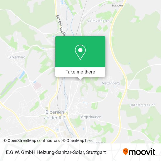 E.G.W. GmbH Heizung-Sanitär-Solar map
