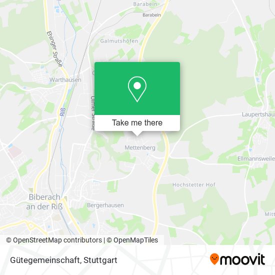 Gütegemeinschaft map