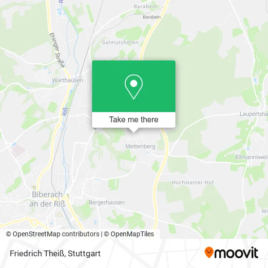 Карта Friedrich Theiß