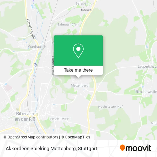 Карта Akkordeon Spielring Mettenberg