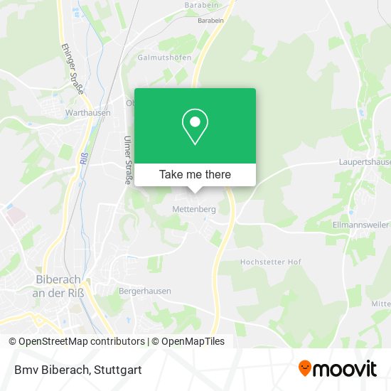 Bmv Biberach map