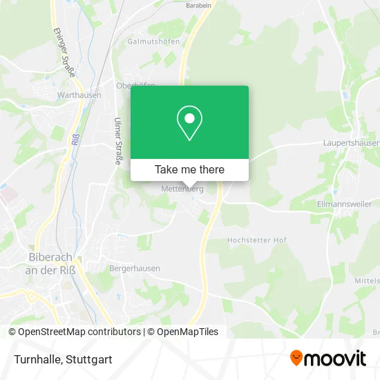 Карта Turnhalle