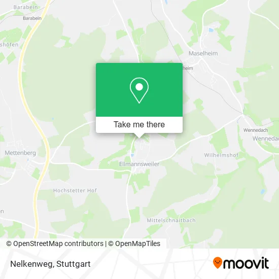 Карта Nelkenweg