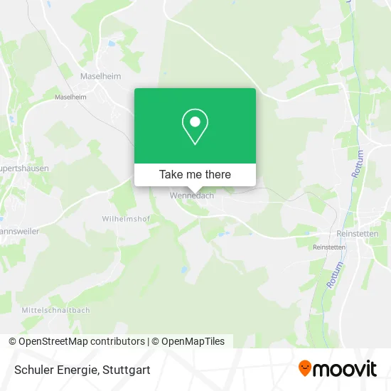 Карта Schuler Energie