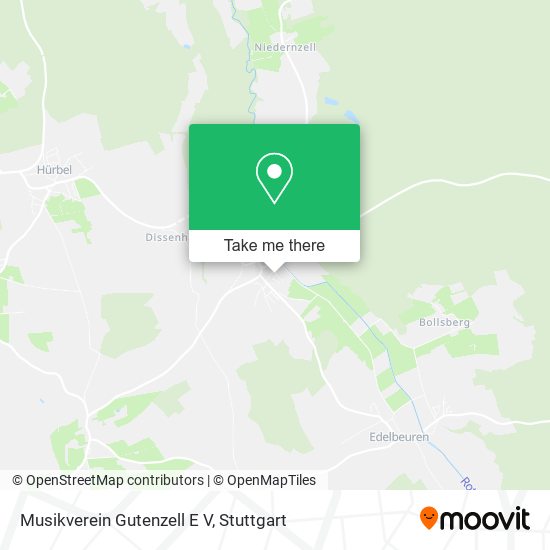 Musikverein Gutenzell E V map