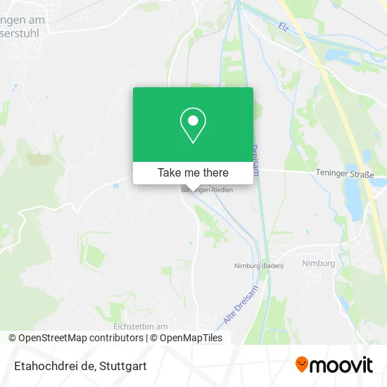 Карта Etahochdrei de