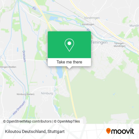 Kiloutou Deutschland map