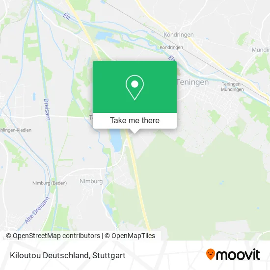 Карта Kiloutou Deutschland