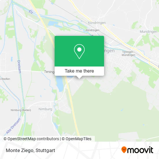 Карта Monte Ziego