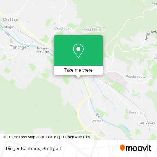 Карта Dinger Bautrans