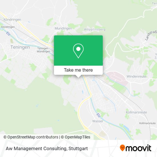 Aw Management Consulting map