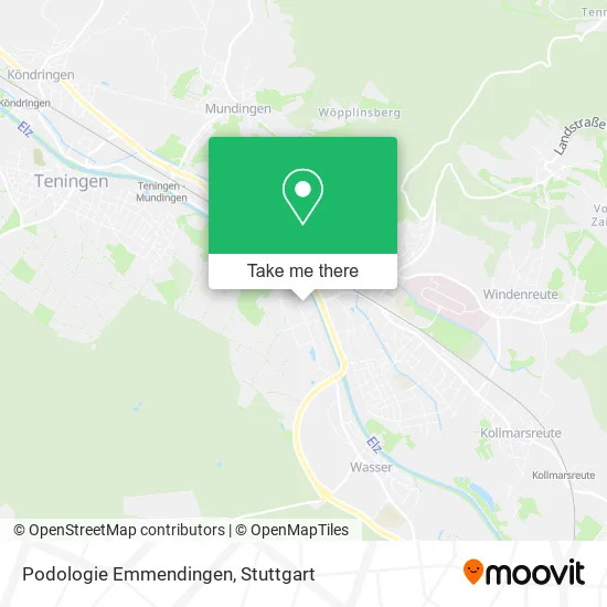 Карта Podologie Emmendingen
