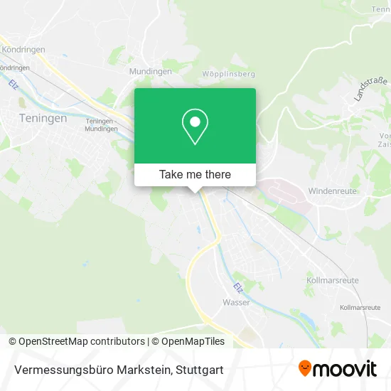 Карта Vermessungsbüro Markstein