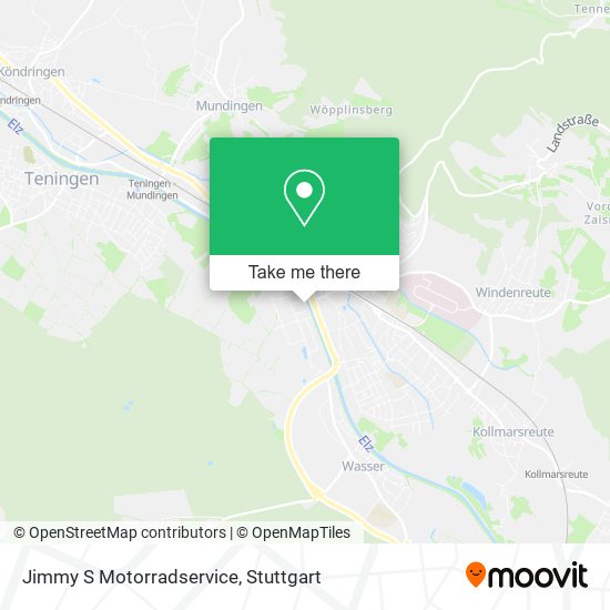 Jimmy S Motorradservice map