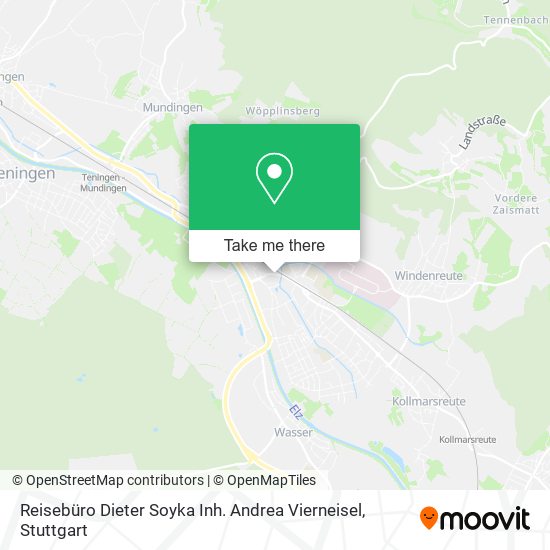 Reisebüro Dieter Soyka Inh. Andrea Vierneisel map