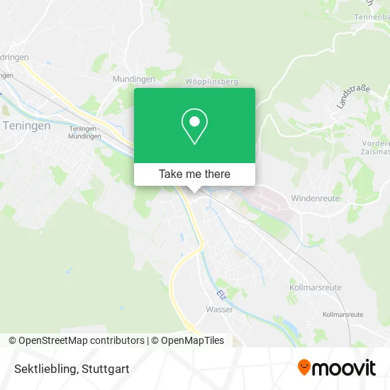 Карта Sektliebling