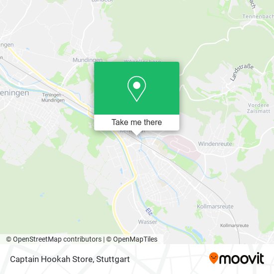 Captain Hookah Store map