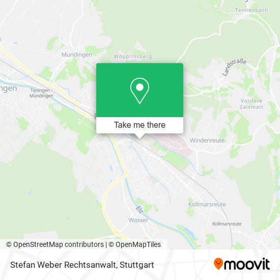 Stefan Weber Rechtsanwalt map