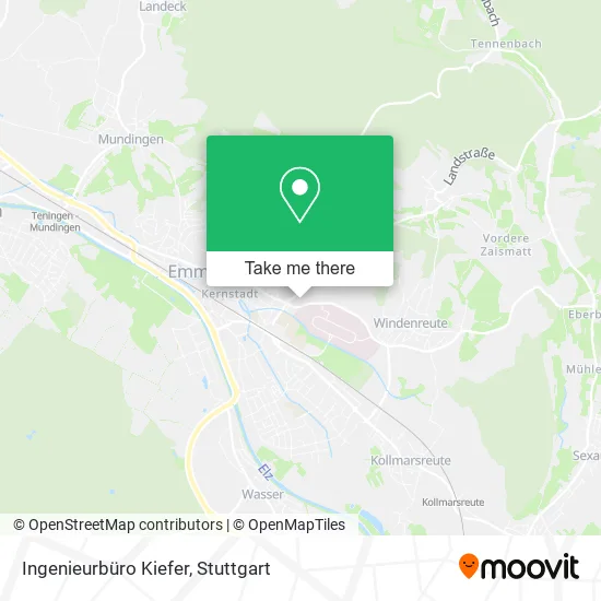 Карта Ingenieurbüro Kiefer