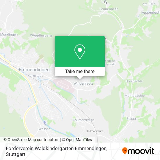Förderverein Waldkindergarten Emmendingen map