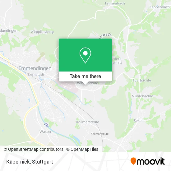Карта Käpernick