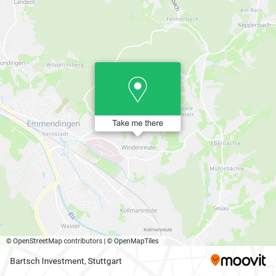 Карта Bartsch Investment