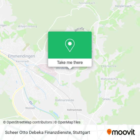 Scheer Otto Debeka Finanzdienste map