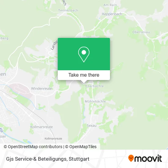 Карта Gjs Service-& Beteiligungs