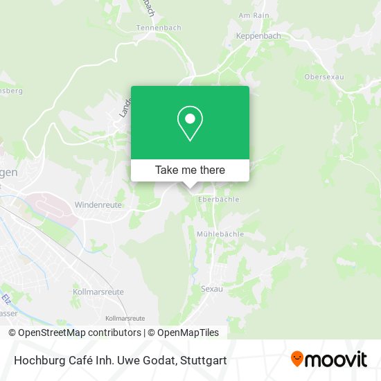 Hochburg Café Inh. Uwe Godat map