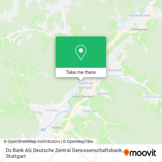 Карта Dz Bank AG Deutsche Zentral Genossenschaftsbank