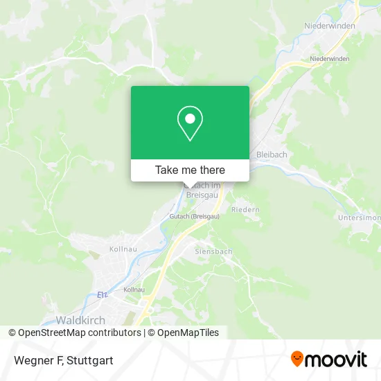 Wegner F map