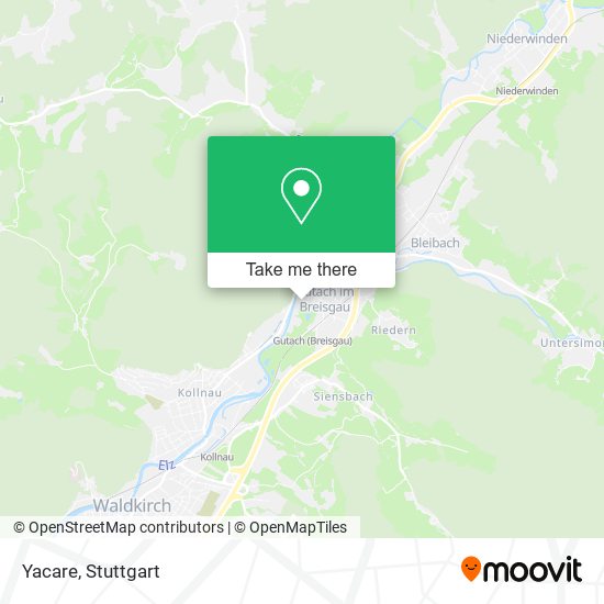 Карта Yacare