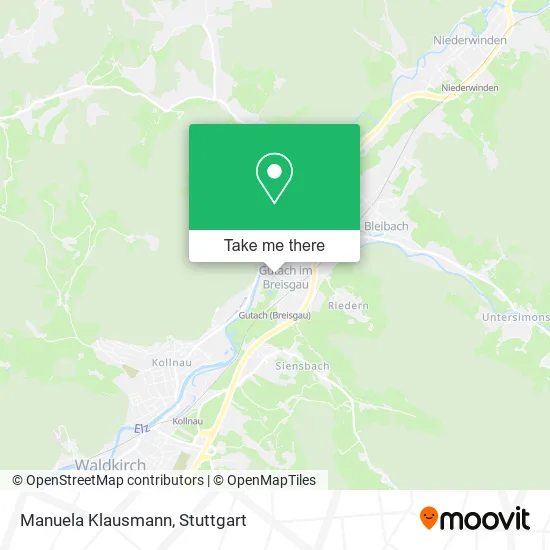 Карта Manuela Klausmann