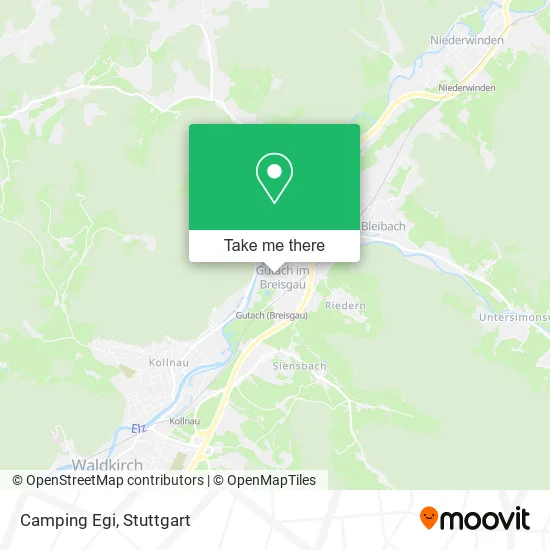 Карта Camping Egi