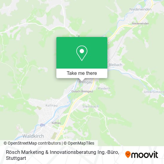 Rösch Marketing & Innovationsberatung Ing.-Büro map