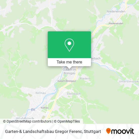 Карта Garten-& Landschaftsbau Gregor Ferenc