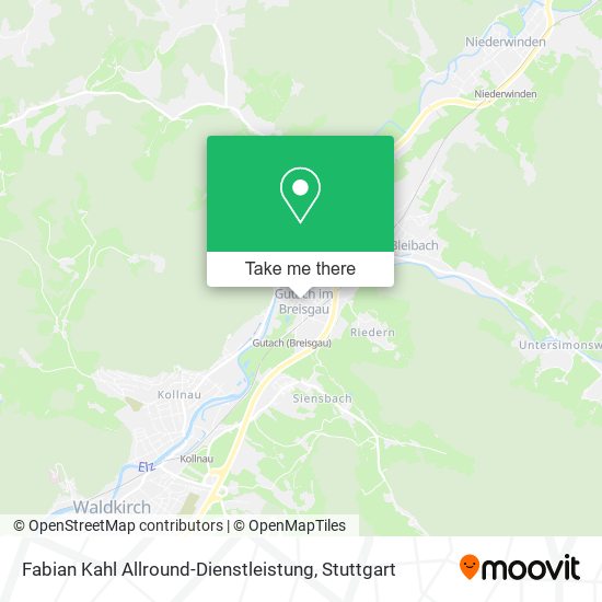 Fabian Kahl Allround-Dienstleistung map