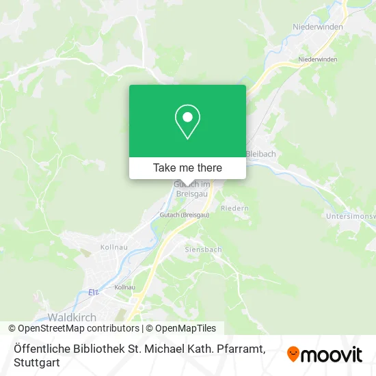 Карта Öffentliche Bibliothek St. Michael Kath. Pfarramt