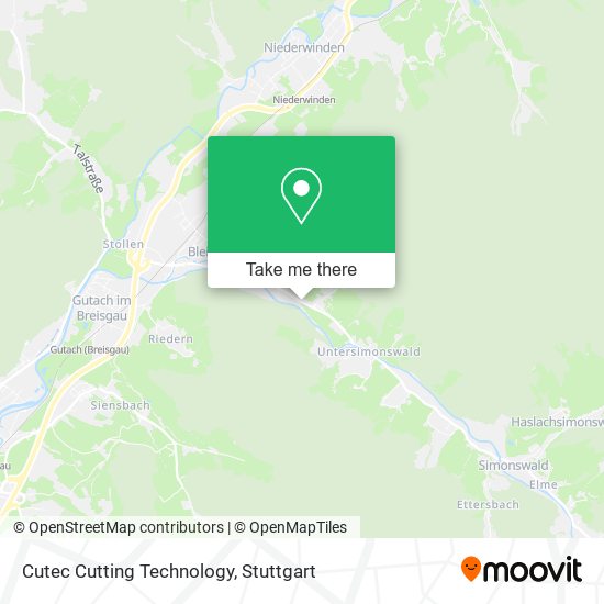 Cutec Cutting Technology map