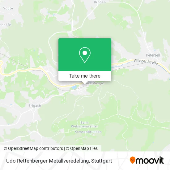 Карта Udo Rettenberger Metallveredelung