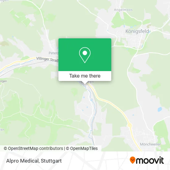 Alpro Medical map