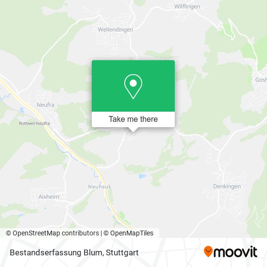 Bestandserfassung Blum map