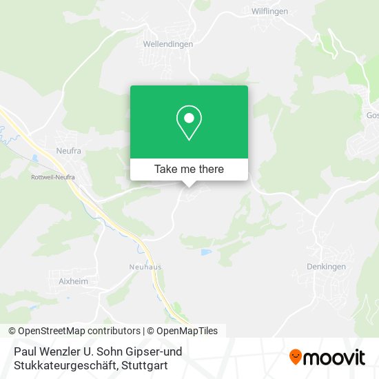 Paul Wenzler U. Sohn Gipser-und Stukkateurgeschäft map