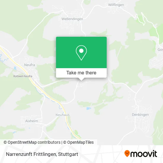 Карта Narrenzunft Frittlingen