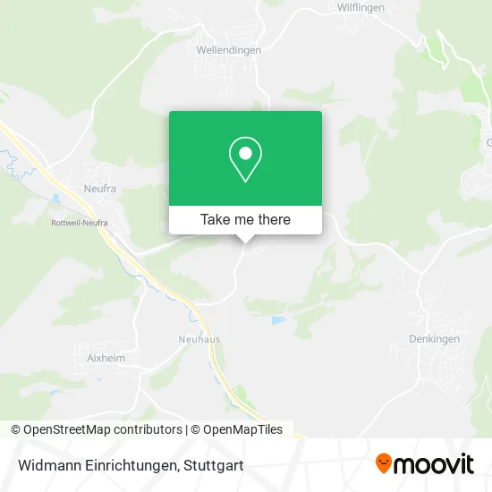 Карта Widmann Einrichtungen