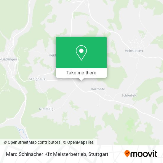 Marc Schinacher Kfz Meisterbetrieb map