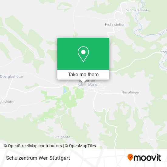 Карта Schulzentrum Wer