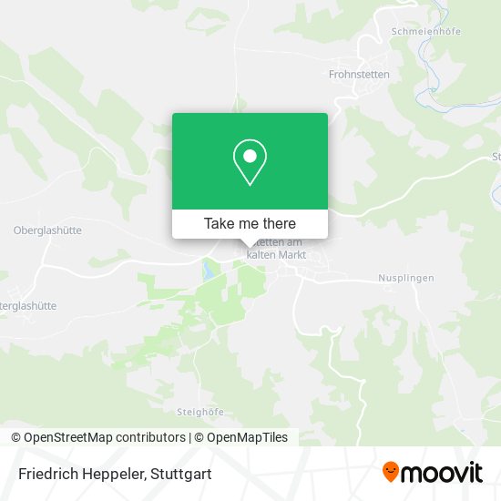 Friedrich Heppeler map