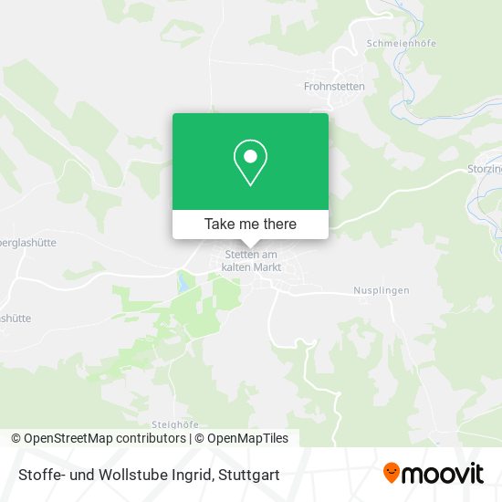 Stoffe- und Wollstube Ingrid map