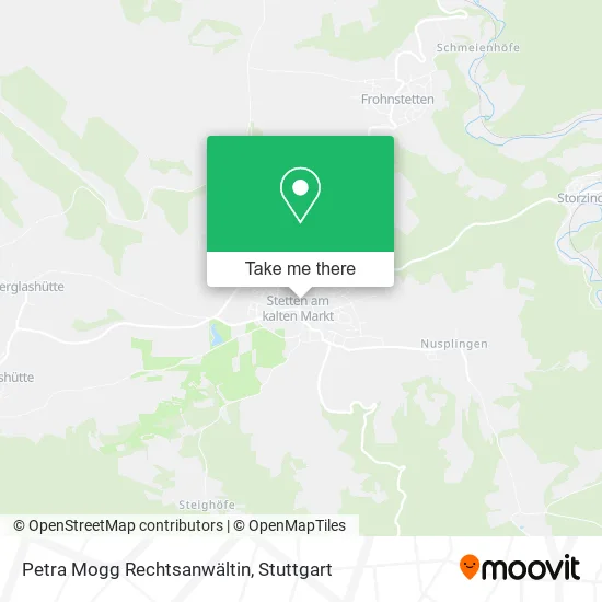 Карта Petra Mogg Rechtsanwältin
